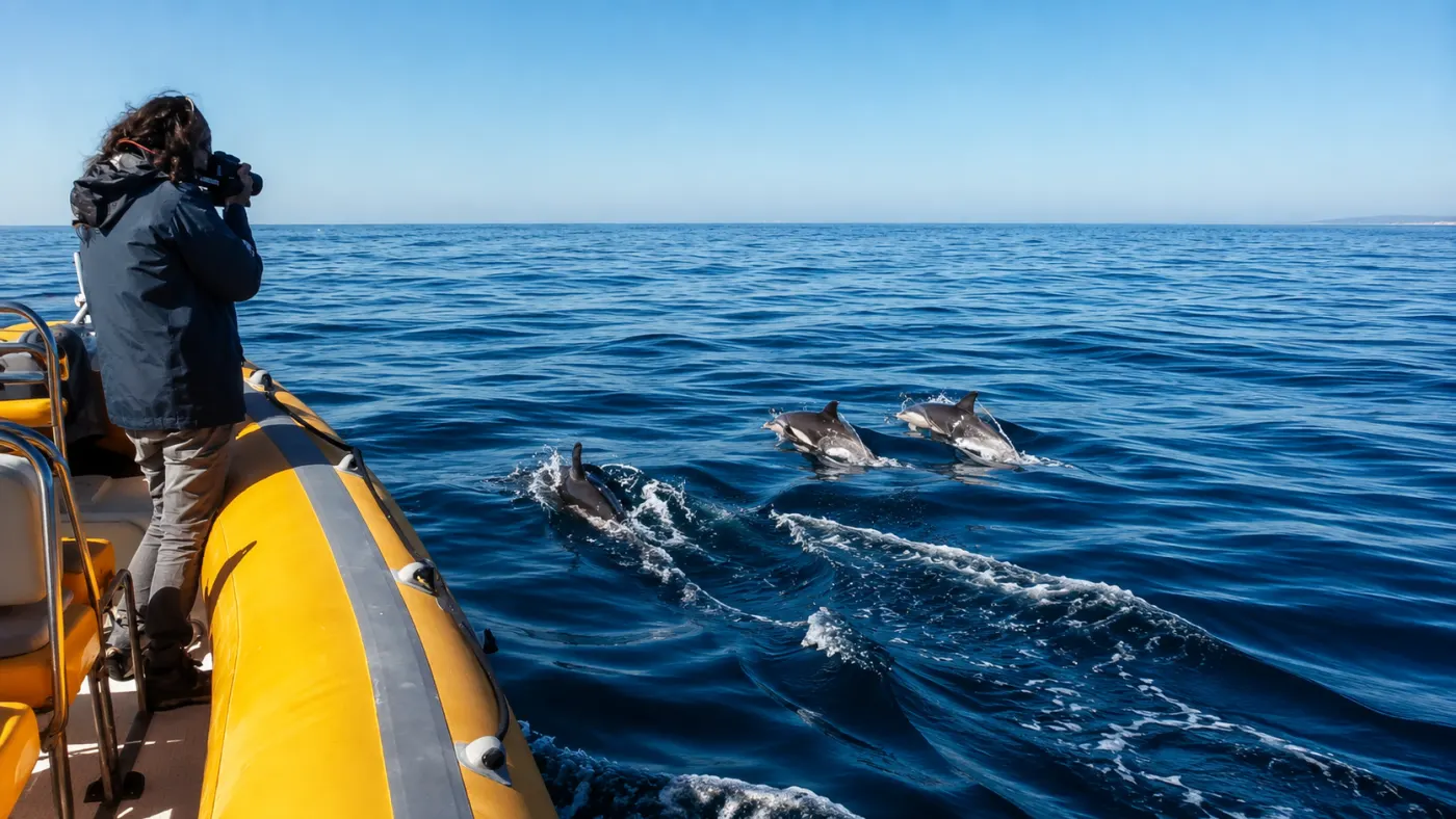 Sesimbra: Dolphin Watching with a Marine Biologist