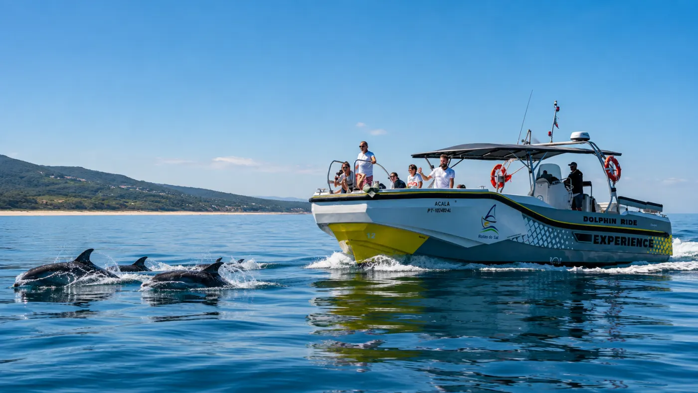 Setúbal & Tróia: Dolphin Watching Boat Tour